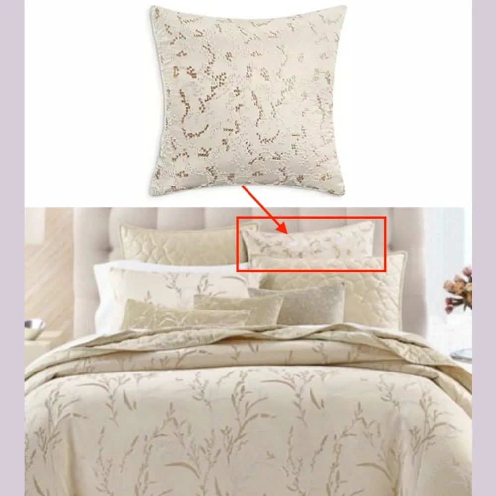 NIB $130 [ 1 Euro‎ ] Pillow Sham for Hudson Park Reeds